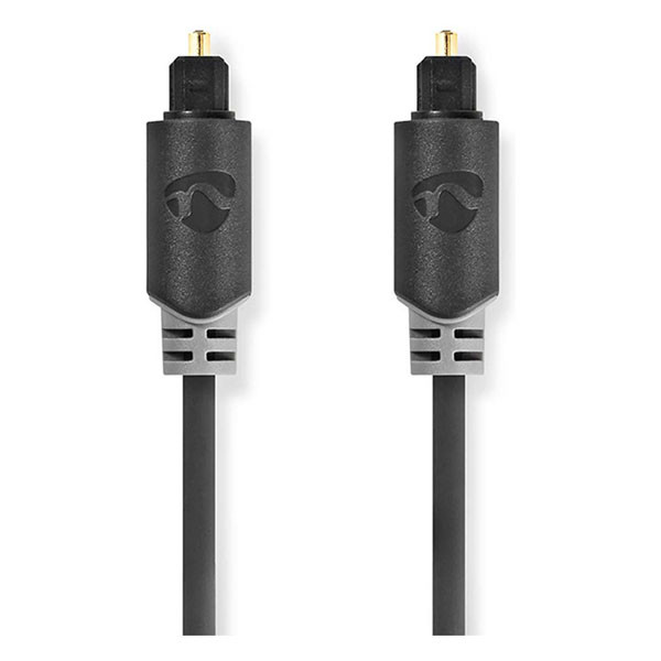 Nedis Optische kabel | M ↔ M | Toslink | Nedis | 1 meter (Trekontlasting) CABP25000AT10 CABW25000AT10 K010304030 - 2