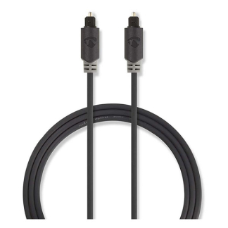 Nedis Optische kabel | M ↔ M | Toslink | Nedis | 1 meter (Trekontlasting) CABP25000AT10 CABW25000AT10 K010304030 - 3