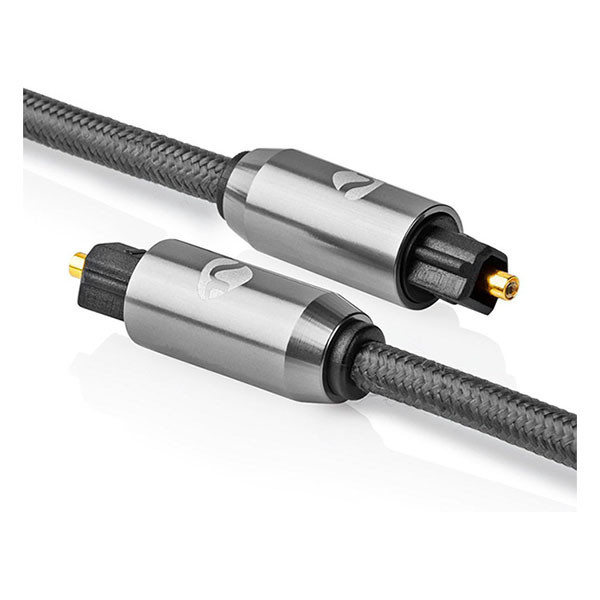 Nedis Optische kabel | M ↔ M | Toslink | Nedis | 1 meter (Verguld) CATB25000GY10 K010214248 - 4