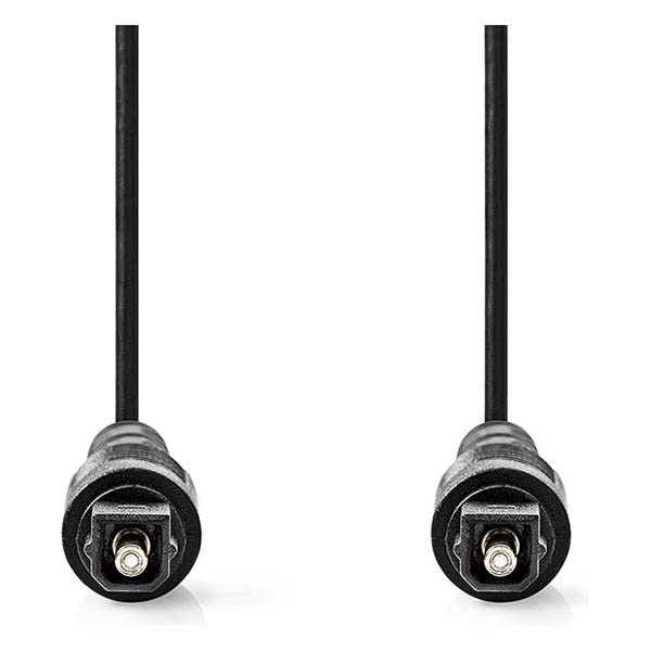 Nedis Optische kabel | M ↔ M | Toslink | Nedis | 5 meter CAGL25000BK50 CAGP25000BK50 N010304003 - 2