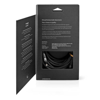 Nedis Optische kabel | M ↔ M | Toslink | Nedis | 5 meter (Verguld) CATB25000GY50 K010214315 - 5