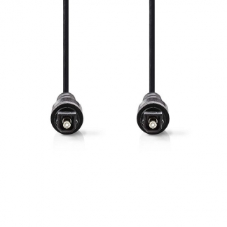 Nedis Optische kabel | Nedis | 1 meter (Toslink) CAGL25000BK10 CAGP25000BK10 N010304000 - 1