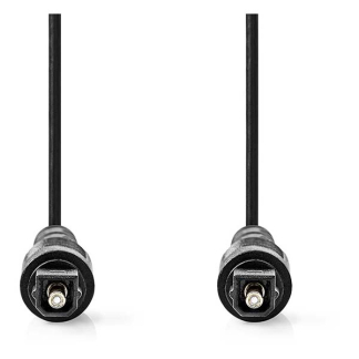 Nedis Optische kabel | Nedis | 1 meter (Toslink) CAGL25000BK10 CAGP25000BK10 N010304000 - 2