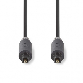 Nedis Optische kabel | Nedis | 1 meter (Toslink, Trekontlasting) CABP25000AT10 CABW25000AT10 K010304030 - 1