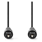 Nedis Optische kabel | Nedis | 5 meter (Toslink) CAGL25000BK50 CAGP25000BK50 N010304003 - 2