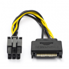 Nedis PCIE naar S-ATA voedingskabel (Verguld, 0.15 meter) CCGP74200VA015 N010809000