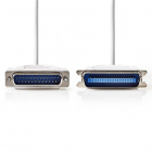 Nedis Parallelle printerkabel D-SUB 25-pin mannelijk - Centronics 36-pin mannelijk - Nedis - 2 meter ivoor CCGP52200IV20 N010501000 Nedis Parallelle printerkabel D-SUB 25-pin mannelijk - Centronics 36-pin mannelijk - Nedis - 2 meter ivoor CCGP52200IV20 N010501000