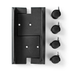 Nedis Pc standaard | Nedis (Ergonomisch, Verstelbaar, Wieltjes, Max. 20 kg) CSTD101BK K101501120 - 3
