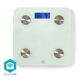 Nedis Personenweegschaal | Nedis SmartLife (Wifi, 8 personen, Gehard glas) WIFIHS10WT K170202681 - 2