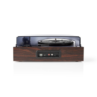 Nedis Platenspeler | Nedis | 18W (Mp3-conversie, 33/45/78 rpm, Riemaandrijving, RCA, Ingebouwde versterker) TURN220BN K070501402 - 5