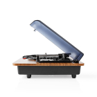 Nedis Platenspeler | Nedis | 9W (Bluetooth, 33/45/78 rpm, Riemaandrijving, RCA, Ingebouwde versterker) TURN200BN K070501401 - 4