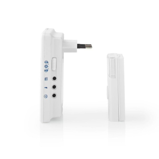 Nedis Plug-in deurbel | Nedis (Draadloos, 300 meter, 80 dB, Wit) DOORB223CWT K170113551 - 3