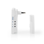 Nedis Plug-in deurbel | Nedis (Draadloos, 300 meter, 80 dB, Wit) DOORB223CWT K170113551 - 3