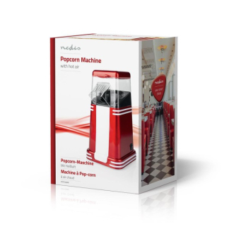 Nedis Popcorn machine | Nedis (1200W, Hete lucht) FCPC100RD K170108062 - 4