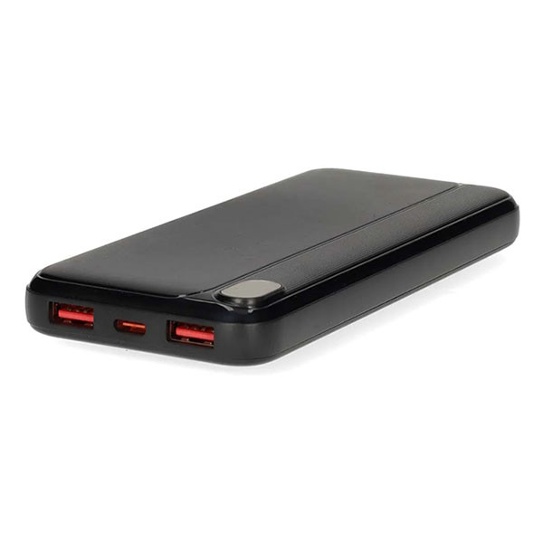 Nedis Powerbank | Nedis | 10.000 mAh (1x USB C, 2x USB A, 20W, Power Delivery) PBKPD20W125BK K170108399 - 4
