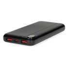 Nedis Powerbank | Nedis | 10.000 mAh (1x USB C, 2x USB A, 20W, Power Delivery) PBKPD20W125BK K170108399 - 4