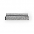 Nedis Powerbank | Nedis | 10.000 mAh (2 poorten, USB A, Zwart/Grijs) FSPB10100GY K105005072 Nedis Powerbank | Nedis | 10.000 mAh (2 poorten, USB A, Zwart/Grijs) FSPB10100GY K105005072