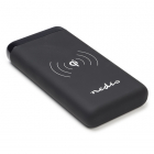 Nedis Powerbank | Nedis | 10.000 mAh (Draadloze oplader, 2 poorten, USB A) WPBK10000BK K105005136 Nedis Powerbank | Nedis | 10.000 mAh (Draadloze oplader, 2 poorten, USB A) WPBK10000BK K105005136
