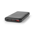 Nedis Powerbank | Nedis | 10.000 mAh (USB C Power Delivery, USB A Quick Charge, 18W) UPBKPD10000BK K170108301 - 2