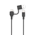 Nedis Powerbank | Nedis | 5000 mAh (Draadloos, USB C, Power Delivery, 20W) UPBKW15W5000BK K105005167 - 3