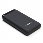 Nedis Powerbank - Nedis - 15.000 mAh (2 poorten, USB A, LCD scherm) UPBK15001BK K070501020 Nedis Powerbank - Nedis - 15.000 mAh (2 poorten, USB A, LCD scherm) UPBK15001BK K070501020