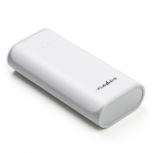 Nedis Powerbank - Nedis - 5.000 mAh (1 poort, USB A, Wit) UPBK5000WT N105005092 Nedis Powerbank - Nedis - 5.000 mAh (1 poort, USB A, Wit) UPBK5000WT N105005092