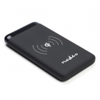 Nedis Powerbank - Nedis - 5.000 mAh (Draadloos opladen, 2 poorten, USB A) WPBK5000BK K070501048 Nedis Powerbank - Nedis - 5.000 mAh (Draadloos opladen, 2 poorten, USB A) WPBK5000BK K070501048