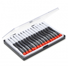 Nedis Precisie schroevendraaierset | Nedis (Kruiskop, Plat, Torx, Zeskant) SDAS110VA N100501001 Nedis Precisie schroevendraaierset | Nedis (Kruiskop, Plat, Torx, Zeskant) SDAS110VA N100501001