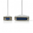 Nedis Printerkabel D-SUB 25-pin male - D-SUB 9-pin female - Nedis - 2,00 m (Serieel) CCGP52135IV20 N010501030 Nedis Printerkabel D-SUB 25-pin male - D-SUB 9-pin female - Nedis - 2,00 m (Serieel) CCGP52135IV20 N010501030
