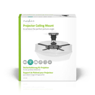 Nedis Projector beugel | Nedis | Plafond (Draai- en kantelbaar, 10 kg) PJCM100BK N101501050 - 5