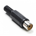 Nedis RCA connector - Nedis (Knikbescherming, Vrouwelijk, Zwart) CAVC24915BK N060204031 Nedis RCA connector - Nedis (Knikbescherming, Vrouwelijk, Zwart) CAVC24915BK N060204031