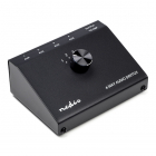 Nedis RCA switch | Nedis | 4 poorten (Handmatig, 3.5 mm jack + Tulp) ASWI2404BK K020401016 Nedis RCA switch | Nedis | 4 poorten (Handmatig, 3.5 mm jack + Tulp) ASWI2404BK K020401016