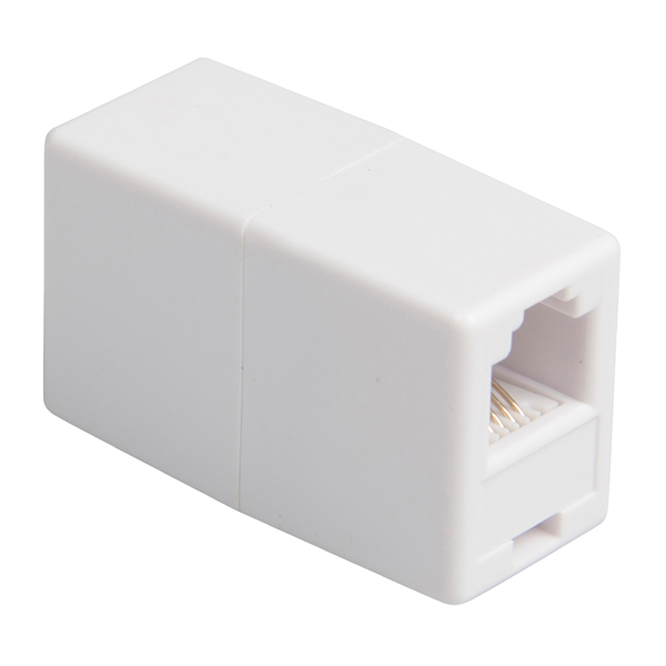 Nedis RJ11 koppeling RJ11 vrouwelijk - RJ11 vrouwelijk wit CTGB90920WT TCGP90920WT N050603002 - 1