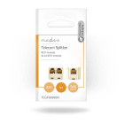 Nedis RJ11 splitter RJ11 vrouwelijk - 2x RJ11 vrouwelijk (Ivoor) CTGB90990IV TCGP90990IV N050603000 - 4