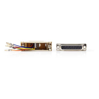 Nedis RJ45 adapter - Nedis (D-sub 25-pins naar RJ45) CCGB52822IV CCGP52822IV N050509002 - 2
