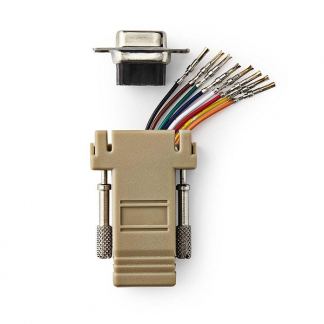 Nedis RJ45 adapter - Nedis (D-sub 9-pins naar RJ45) CCGB52820IV CCGP52820IV N050509000 - 1