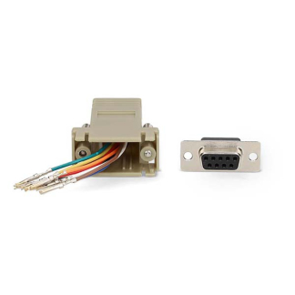 Nedis RJ45 adapter - Nedis (D-sub 9-pins naar RJ45) CCGB52820IV CCGP52820IV N050509000 - 4