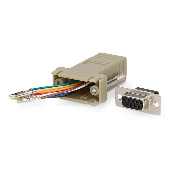 Nedis RJ45 adapter - Nedis (D-sub 9-pins naar RJ45) CCGB52820IV CCGP52820IV N050509000 - 3