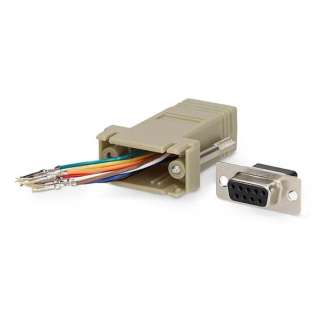Nedis RJ45 adapter - Nedis (D-sub 9-pins naar RJ45) CCGB52820IV CCGP52820IV N050509000 - 3