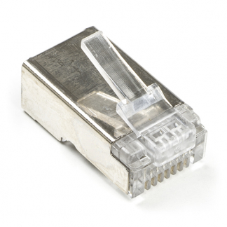 Nedis RJ45 connector | Cat6 FTP (Voor stugge kern, 10 stuks) CCGB89306ME CCGP89306ME N060700026 - 1