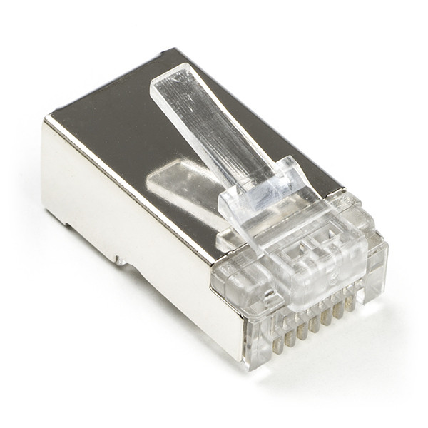Nedis RJ45 connector | Cat6 U/FTP (Voor soepele kern, 10 stuks) CCGB89307ME CCGP89307ME N060700027 - 1