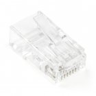 Nedis RJ45 connector | Cat6 U/UTP (Voor soepele kern, 10 stuks) CCGB89305TP CCGP89305TP N060700025
