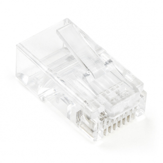 Nedis RJ45 connector | Cat6 U/UTP (Voor soepele kern, 10 stuks) CCGB89305TP CCGP89305TP N060700025 - 