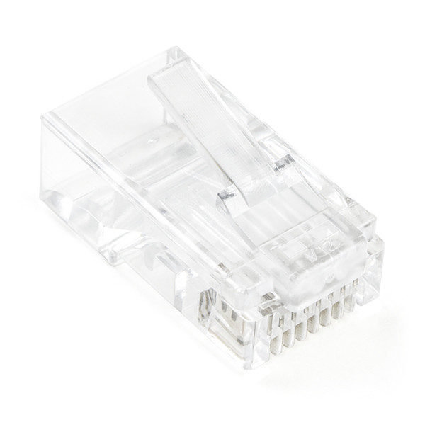 Nedis RJ45 connector | Cat6 U/UTP (Voor stugge kern, 10 stuks) CCGB89304TP CCGP89304TP N060700024 - 1