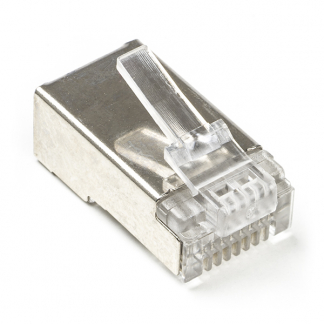 Nedis RJ45 connector Cat5e | S/FTP (Voor soepele kern, 10 stuks) CCGB89303ME CCGP89303ME N060700019 - 1