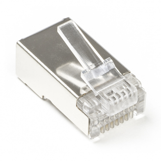 Nedis RJ45 connector Cat5e | S/FTP (Voor stugge kern, 10 stuks) CCGB89302ME CCGP89302ME N060700018 - 