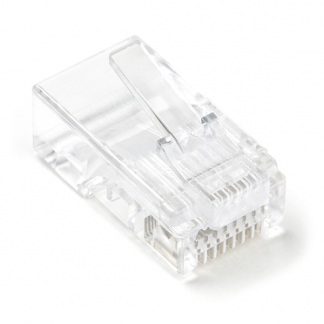 Nedis RJ45 connector Cat5e | UTP (Voor soepele kern, Doorsteekmontage, 10 stuks) CCGB89331TP CCGP89331TP N060700107 - 1