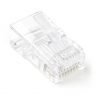 Nedis RJ45 connector Cat5e - UTP (Voor stugge kern, 10 stuks) CCGP89300TP N060700016 Nedis RJ45 connector Cat5e - UTP (Voor stugge kern, 10 stuks) CCGP89300TP N060700016
