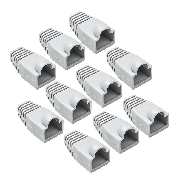 Nedis RJ45 tule | Nedis | 10 stuks (Per stuk, Knikbescherming, Grijs)  V060700105 - 1