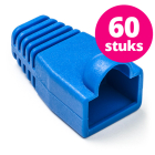 RJ45 tule | Nedis | 60 stuks (Per stuk, Knikbescherming, Blauw)